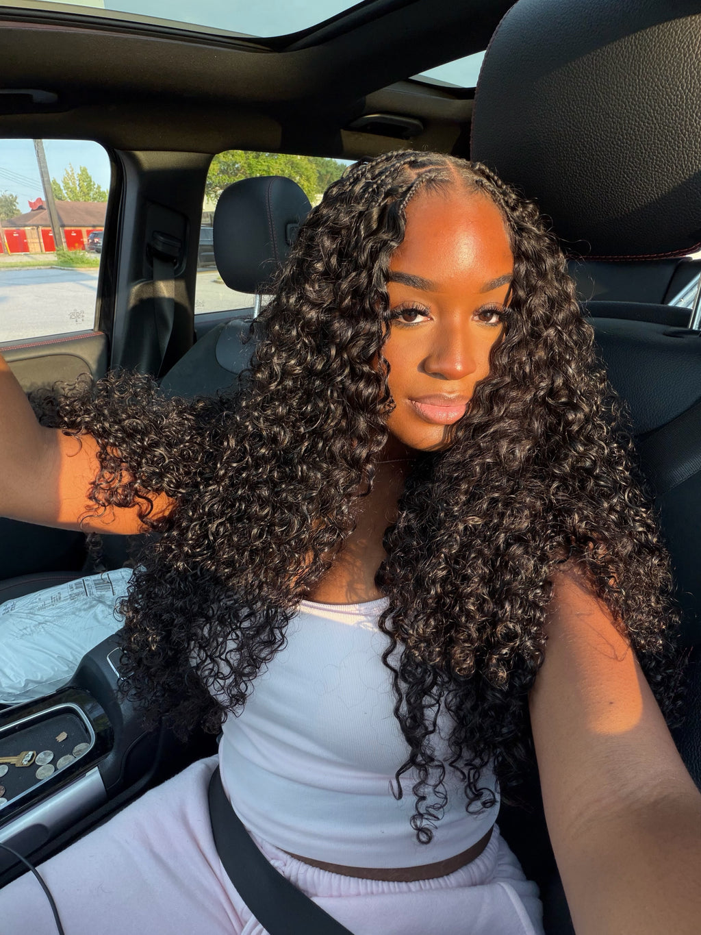 Burmese Curly Miracle Knot Extensions