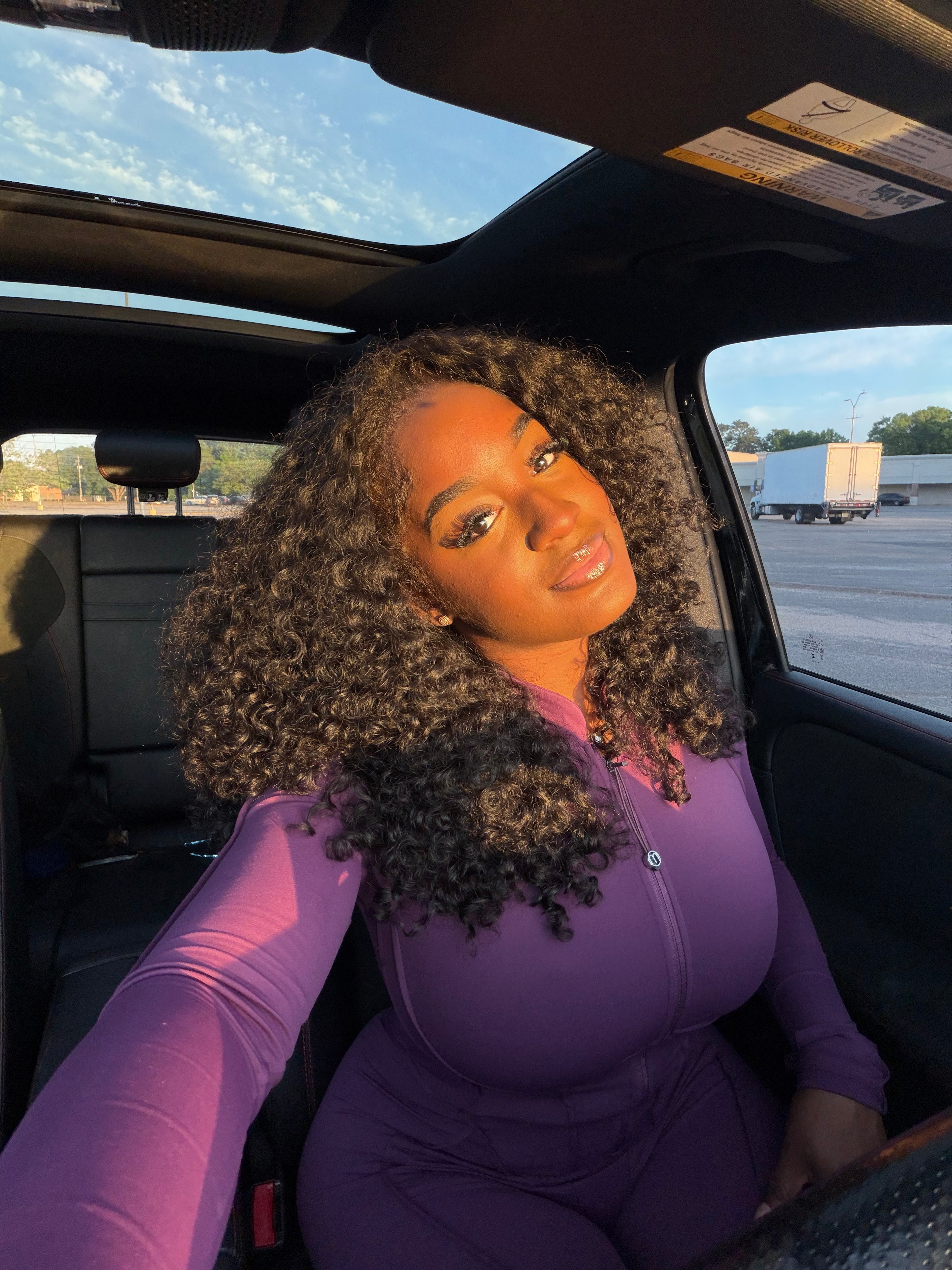 Burmese Curly Half Wig