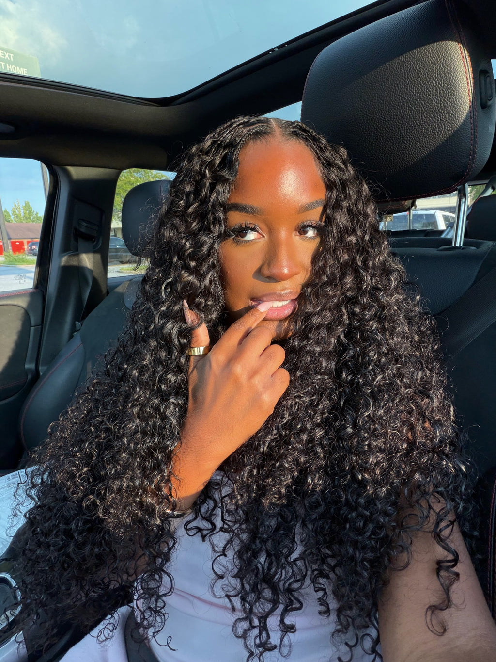 Burmese Curly Miracle Knot Extensions